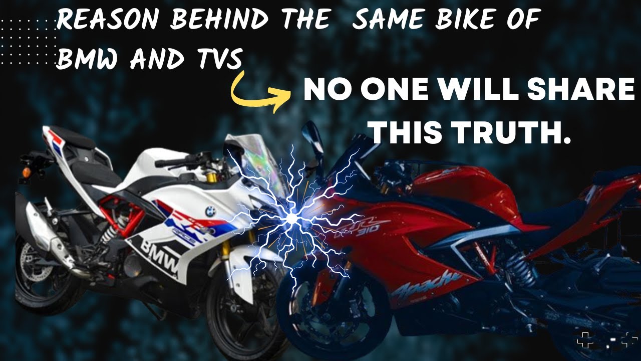 Why BMW G 310 RR and TVS Apache RR 310 are SAME? #bmwg310rrvsapacherr310 @jsfilmsindia ​