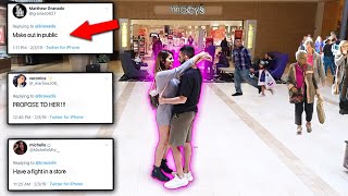 WE LET YOU GUYS CONTROL OUR LIFE! EX-COUPLE CHALLENGE!