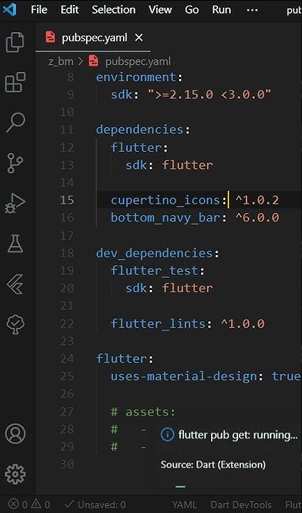 Install Flutter Packages in Visual Studio Code #shorts #Flutter - YouTube