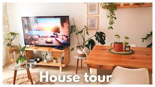 HOME TOUR• por mi acogedora casa con plantas y muebles de madera