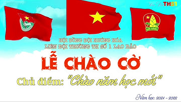 CỜ TUNG BAY, QUỐC CA-ĐỘI CA LỄ CHÀO CỜ ĐỘI TNTP HỒ CHÍ MINH - TRỰC TUYẾN (Trống chào cờ Nhạc Có Lời)