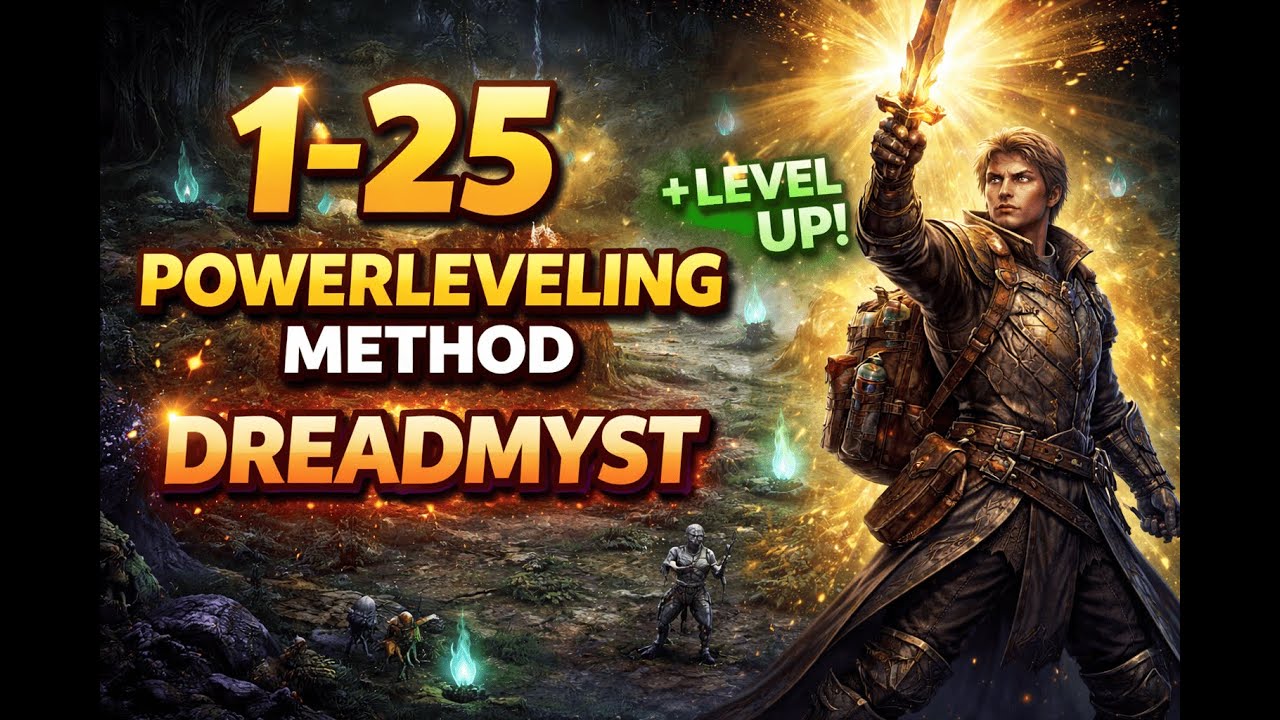 Stop Leveling Slow. Use This 1–25 Powerleveling Method