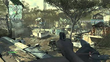 Modern Warfare 3-Infected-Cross Map Throwing Knife