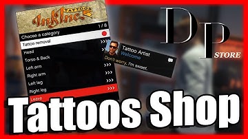 DeeP-Scripts - Tattoos Shops [RageUI / ESX - GABZ-TATTOOS COMPATIBLE]