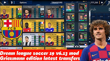 Dream league soccer v6.13 mega mod Griezmann edition(online and offline)