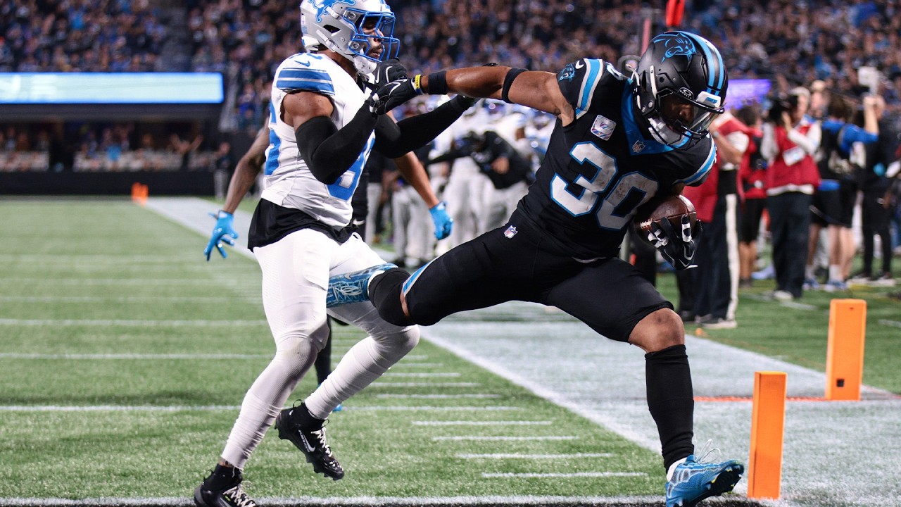 Chuba Hubbard's best plays from 2-TD, 122-yard game vs. Lions | Week 4