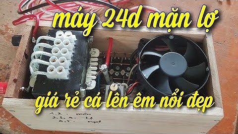 kích cá nước mặn đi bộ | máy kích cá nước mặn . xiệt mặn 24d đi bộ an toàn mạnh cá nổi dep