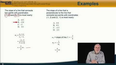 Analytic Geometry and Trigonometry  Straight Lines   Georgia Institute of Technology   Coursera