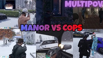 Manor vs. PD Shootout van Paleto Chase & Holdout in Michael