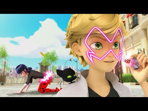 اليا تكشف هوية الدعسوقة😱!|ميراكولوس الدعسوقة و القط الأسود|شاهد أفضل لحظات أليا و نينو