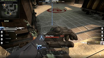 CS-GO Clutch 1v3 8 HP