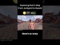 Exploring Rust's Map From Junkyard to Kazakh #shorts #rust #rustgame
