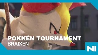 Pokkén Tournament - Pikachu Vs. Braixen