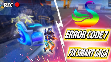 حل مشكله Error Code 7 في جميع نسخ (سمارت جاجا) FIX ERROR CODE 7 SMART GAGA