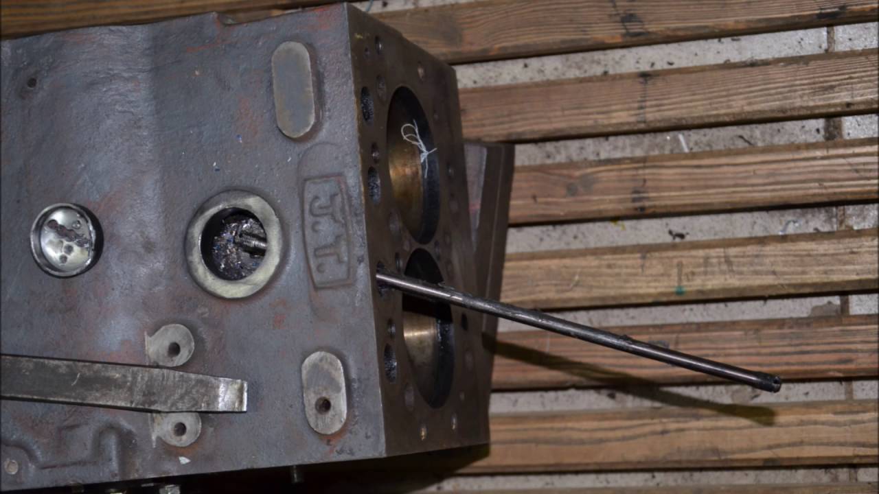 Замена заглушек блока цилиндров. Сделай Сам! - YouTube