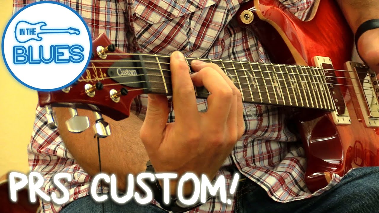 PRS Custom 22 (Made in the USA) - Jerry's Lefty Guitars - YouTube
