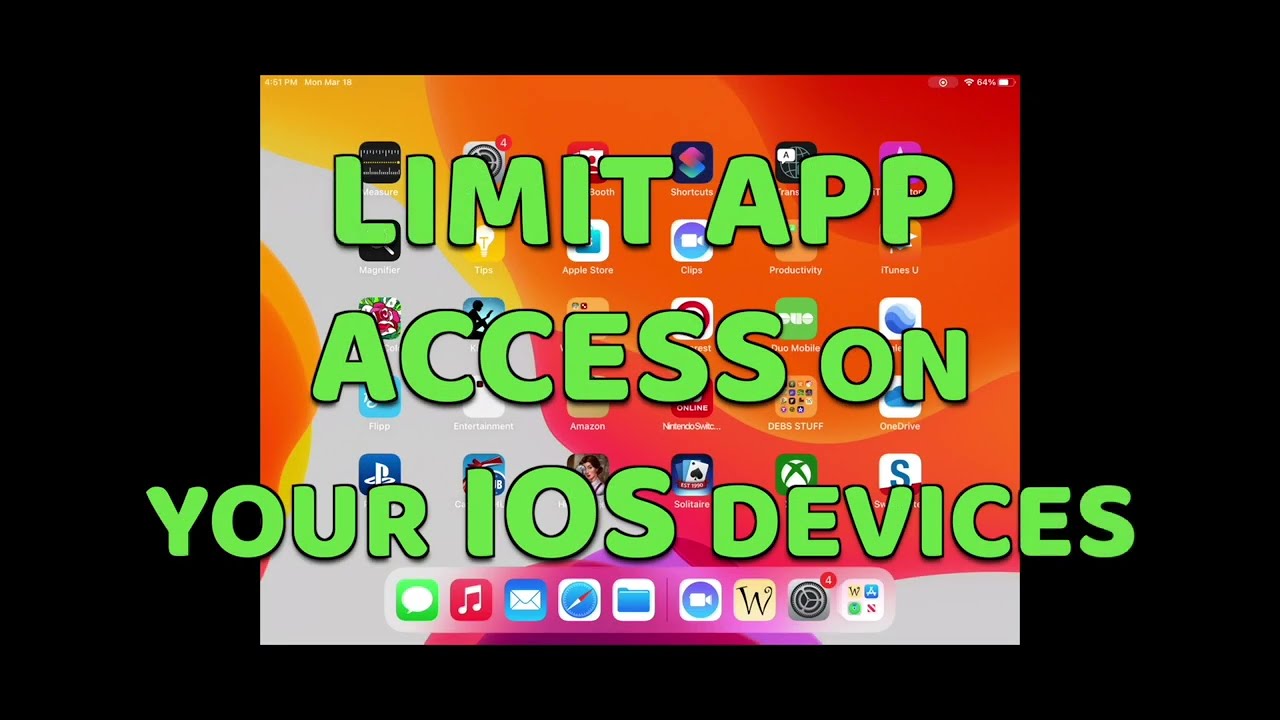 How To Limit App Access On Iphone