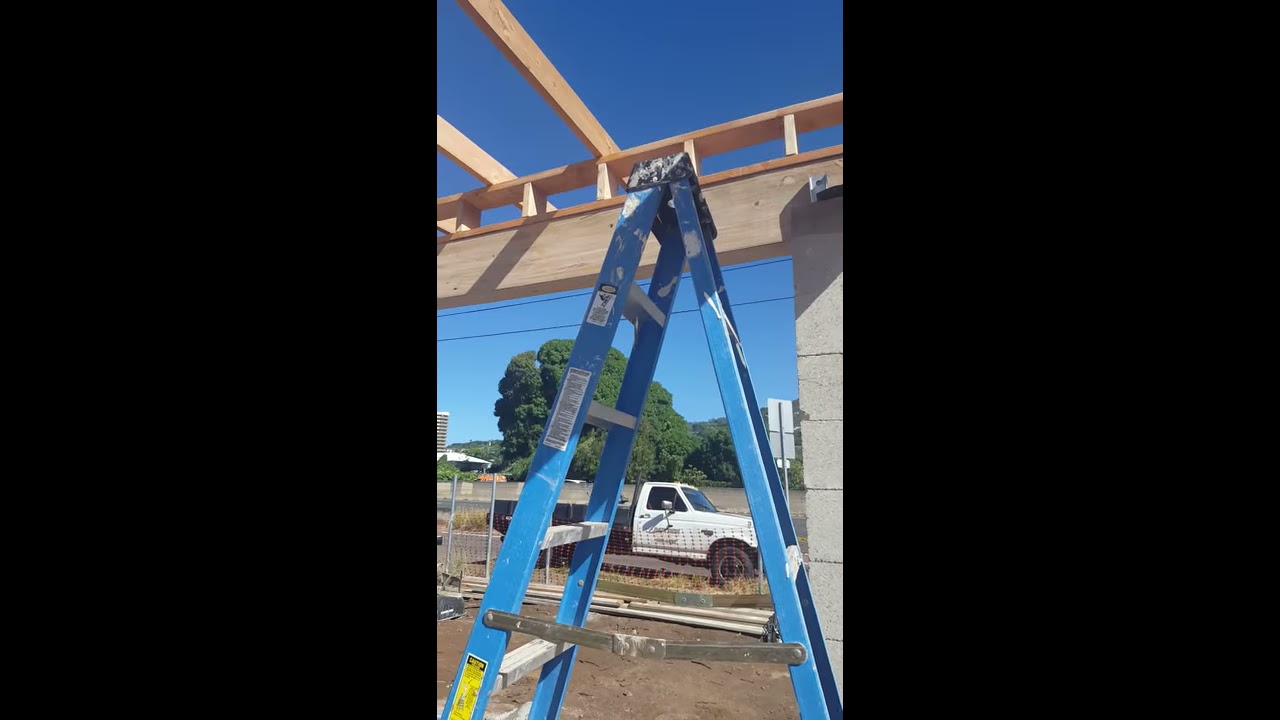 How To Start Framing A Flat Top Garage Roof Action Construction