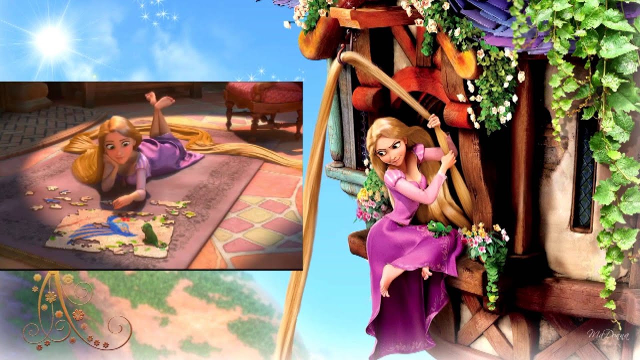 Aspettando una nuova vita - Rapunzel (Cover By Luna Stella) - YouTube