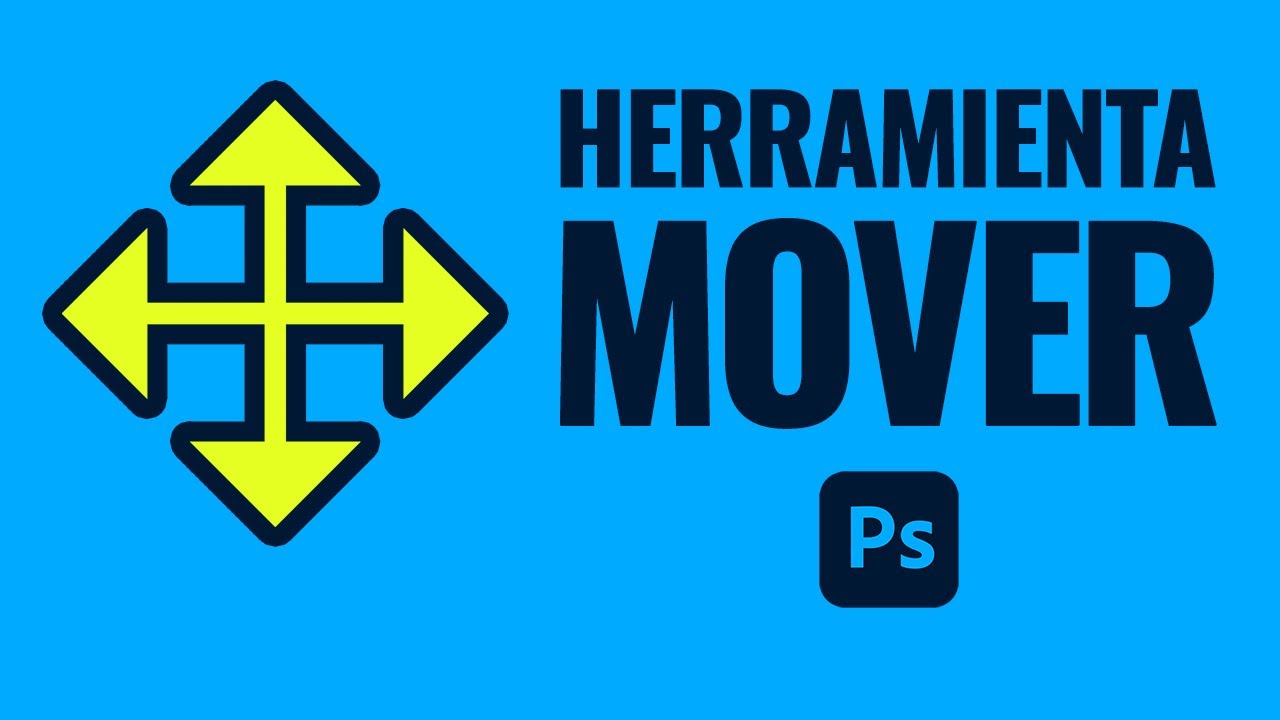 Photoshop: Herramienta MOVER (bien explicado) | Move Tool - YouTube