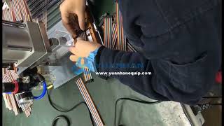 Semi-automatic IDC connectors crimping machine for flat ribbon cable YH-YP35 - Yuanhan
