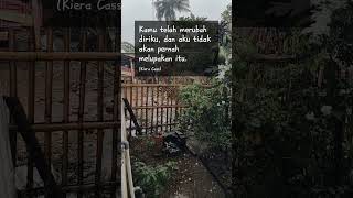 Kamu Telah Merubah Diriku Dan Aku Tidak Akan Pernah Melupakan Itu kiera Cass