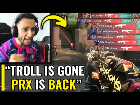 🚨NRG FNS Loses His Mind Watching PAPER REX Defeating G2 at Masters