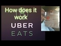 how to pick up and drop off food with ubereats