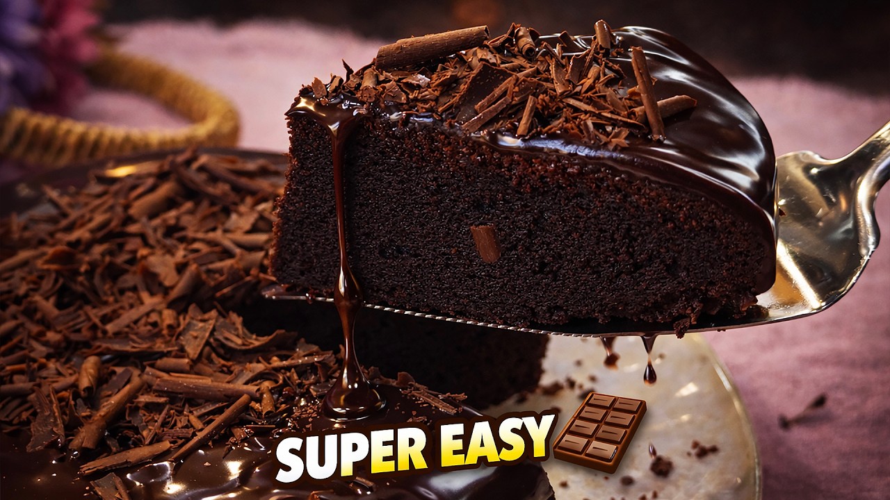 THIS Chocolate Cake Is So Soft and Moist!! 😍