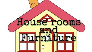 House rooms and furniture - vocabulary #eslstudents