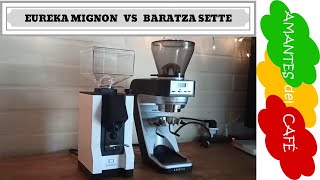 Molinos Eureka Mignon vs Baratza Sette