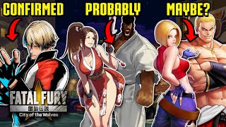 What will the Fatal Fury: City of The Wolves Roster look like? screenshot 3