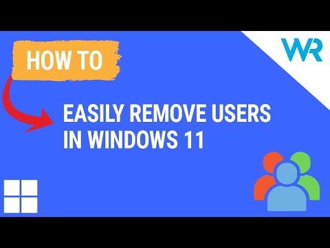 How to remove users in Windows 11