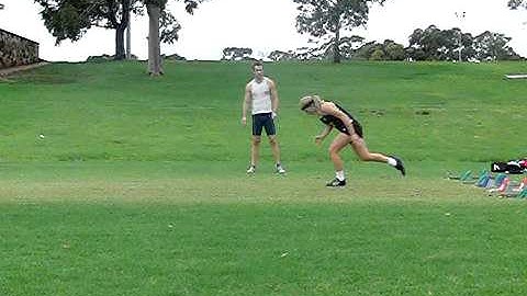 Flinders Sprint Start Analysis - Slow Motion