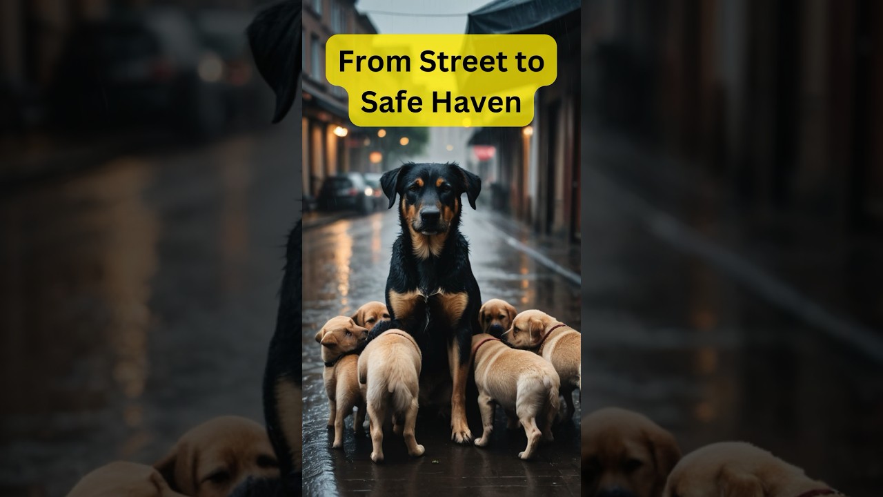 Heartwarming Story: A Street Dog Finds a Safe Haven 🐶❤️ | 
