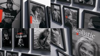 Frame Slideshow – Clean Photo Frames Slideshow for After Effects