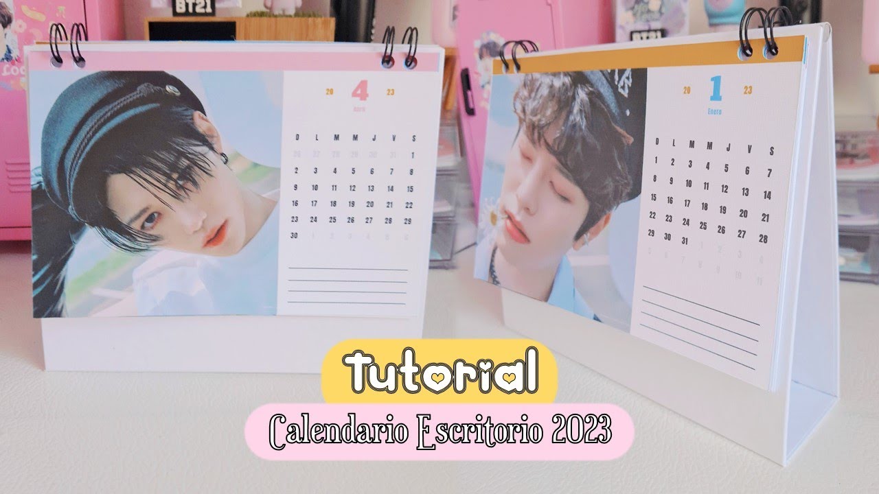 haz-t-propio-calendario-de-escritorio-2023-kpop-plantillas-gratis