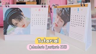 Haz Tú Propio Calendario de Escritorio 2023 Kpop | Plantillas Gratis | BTS | TWICE| MAMAMOO...