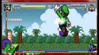 Mugen Luigi Battle 1