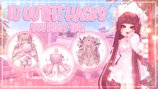 ✨10 outfit hacks you MUST try! || Royale High || Part 5 || FaeryStellar✨