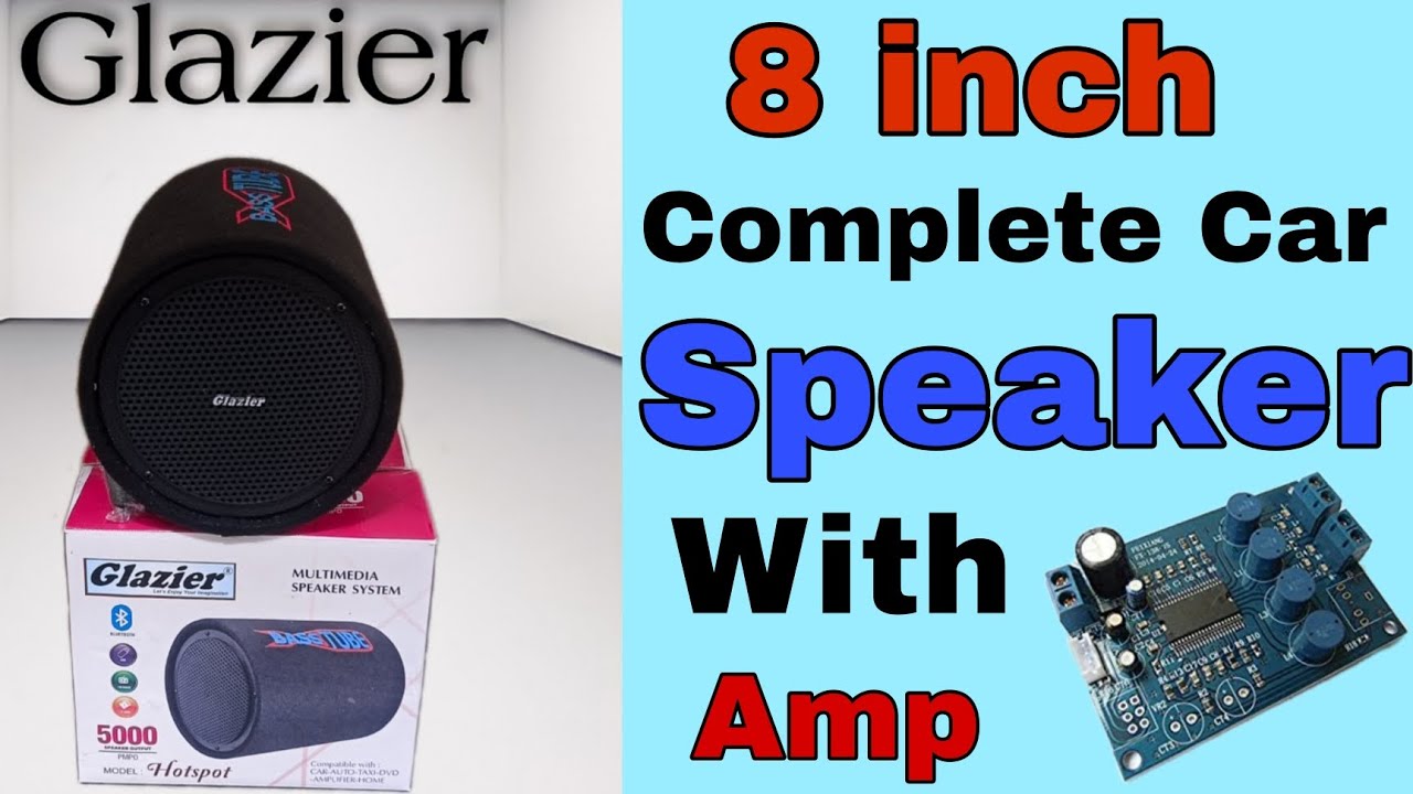 8 inch Complete Car Speaker Speaker Box for cars auto taxi etc