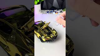 The coolest thing ever🚗🔥 #carlover #desksetup #diecast #lamborghini #decoration