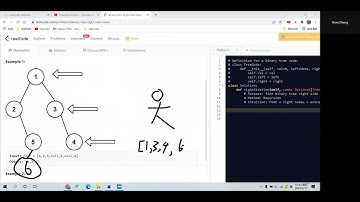 Leetcode 199. Binary Tree Right Side View. Recursion. Python