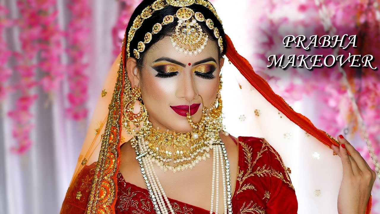 शादी बजट में: गोल्डन आई मेकअप ट्यूटोरियल | Budget Friendly Bridal Makeup Tutorial | Hind