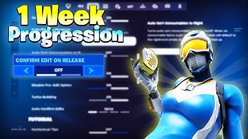 I Switched Edit On Release Off... (1 Week Progression)