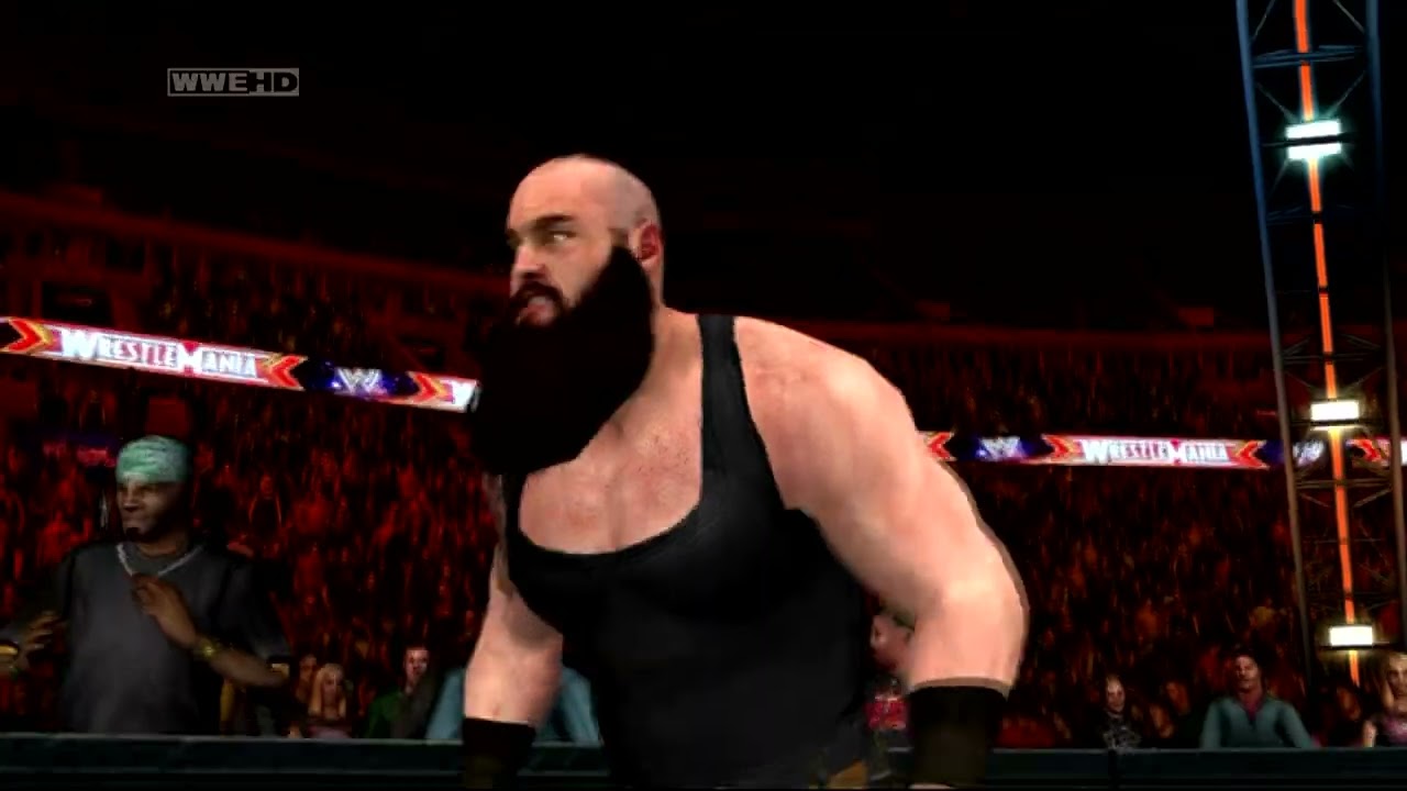 WWE SmackDown vs. RAW Remake (2011) - Ryback vs. Braun Strowman, Extreme Rules Match