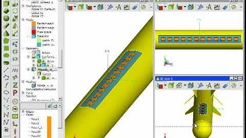 Antenna Magus and FEKO conformal antenna design and placement
