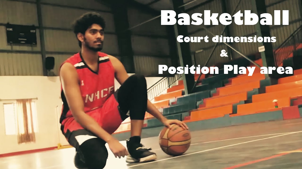 Basketball Court dimensions&Play area - YouTube