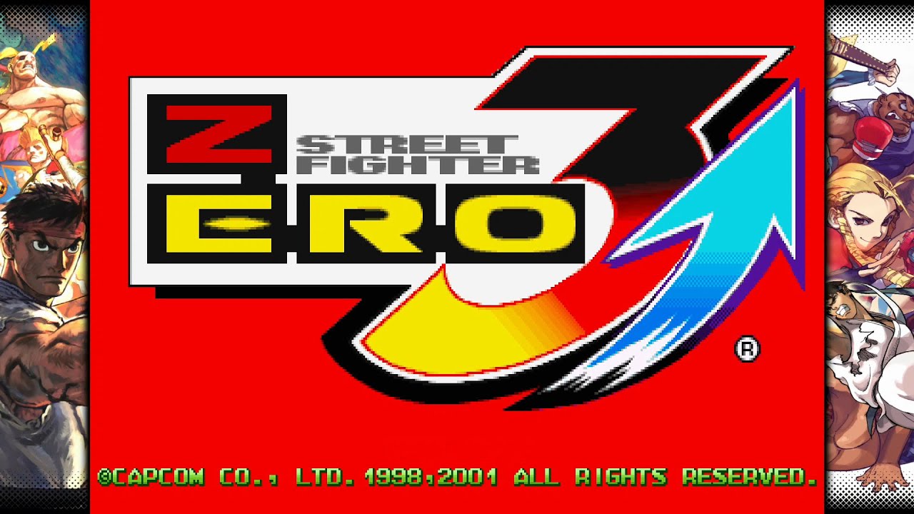 ストリートファイターzero 動画　3枚 ストリートファイターゼロ3 アッパー STREET FIGHTER ZERO 3 upper