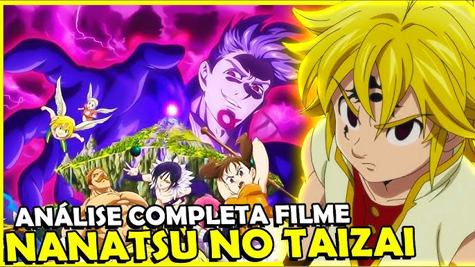 COMO ASSISTIR NANATSU NO TAIZAI PRISIONEIROS DO CÉU Dublado - Anime The Seven  Deadly Sins o Filme 
